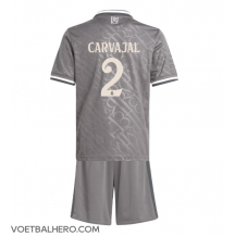 Real Madrid Daniel Carvajal #2 Derde tenue Kids 2024-25 Korte Mouwen (+ broek)