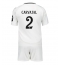 Real Madrid Daniel Carvajal #2 Thuis tenue Kids 2024-25 Korte Mouwen (+ broek)