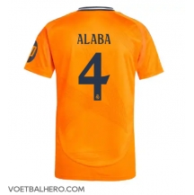 Real Madrid David Alaba #4 Uit tenue 2024-25 Korte Mouwen