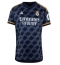 Real Madrid David Alaba #4 Uit tenue Dames 2023-24 Korte Mouwen