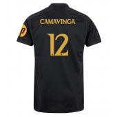 Real Madrid Eduardo Camavinga #12 Derde tenue 2023-24 Korte Mouwen