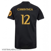 Real Madrid Eduardo Camavinga #12 Derde tenue 2023-24 Korte Mouwen