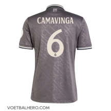 Real Madrid Eduardo Camavinga #6 Derde tenue 2024-25 Korte Mouwen