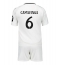 Real Madrid Eduardo Camavinga #6 Thuis tenue Kids 2024-25 Korte Mouwen (+ broek)