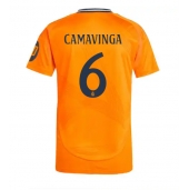 Real Madrid Eduardo Camavinga #6 Uit tenue 2024-25 Korte Mouwen