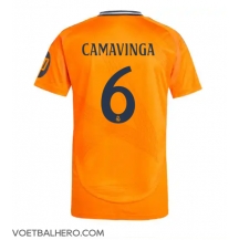 Real Madrid Eduardo Camavinga #6 Uit tenue 2024-25 Korte Mouwen