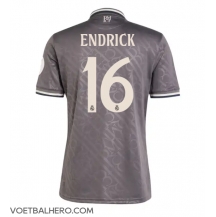 Real Madrid Endrick #16 Derde tenue 2024-25 Korte Mouwen