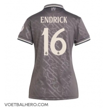 Real Madrid Endrick #16 Derde tenue Dames 2024-25 Korte Mouwen