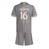 Real Madrid Endrick #16 Derde tenue Kids 2024-25 Korte Mouwen (+ broek)