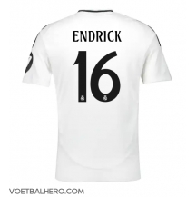 Real Madrid Endrick #16 Thuis tenue 2024-25 Korte Mouwen