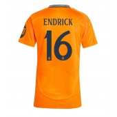 Real Madrid Endrick #16 Uit tenue Dames 2024-25 Korte Mouwen