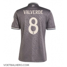 Real Madrid Federico Valverde #8 Derde tenue 2024-25 Korte Mouwen