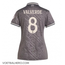 Real Madrid Federico Valverde #8 Derde tenue Dames 2024-25 Korte Mouwen