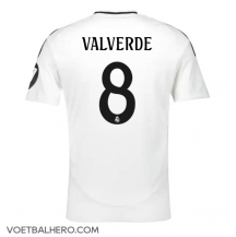 Real Madrid Federico Valverde #8 Thuis tenue 2024-25 Korte Mouwen