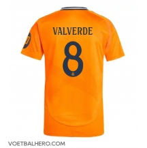 Real Madrid Federico Valverde #8 Uit tenue 2024-25 Korte Mouwen