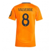 Real Madrid Federico Valverde #8 Uit tenue Dames 2024-25 Korte Mouwen