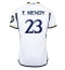 Real Madrid Ferland Mendy #23 Thuis tenue 2023-24 Korte Mouwen