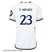 Real Madrid Ferland Mendy #23 Thuis tenue Dames 2023-24 Korte Mouwen