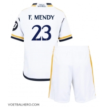 Real Madrid Ferland Mendy #23 Thuis tenue Kids 2023-24 Korte Mouwen (+ broek)