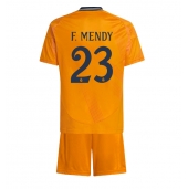 Real Madrid Ferland Mendy #23 Uit tenue Kids 2024-25 Korte Mouwen (+ broek)