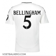 Real Madrid Jude Bellingham #5 Thuis tenue 2024-25 Korte Mouwen