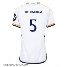 Real Madrid Jude Bellingham #5 Thuis tenue Dames 2023-24 Korte Mouwen