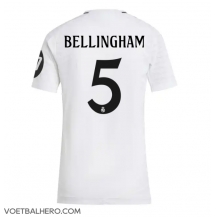 Real Madrid Jude Bellingham #5 Thuis tenue Dames 2024-25 Korte Mouwen