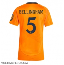 Real Madrid Jude Bellingham #5 Uit tenue Dames 2024-25 Korte Mouwen