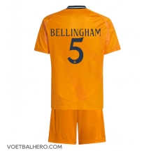 Real Madrid Jude Bellingham #5 Uit tenue Kids 2024-25 Korte Mouwen (+ broek)