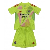 Real Madrid Keeper Derde tenue Kids 2024-25 Korte Mouwen (+ broek)