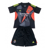 Real Madrid Keeper Uit tenue Kids 2024-25 Korte Mouwen (+ broek)