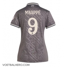 Real Madrid Kylian Mbappe #9 Derde tenue Dames 2024-25 Korte Mouwen