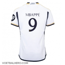 Real Madrid Kylian Mbappe #9 Thuis tenue 2023-24 Korte Mouwen