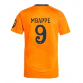 Real Madrid Kylian Mbappe #9 Uit tenue 2024-25 Korte Mouwen