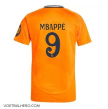 Real Madrid Kylian Mbappe #9 Uit tenue 2024-25 Korte Mouwen