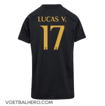 Real Madrid Lucas Vazquez #17 Derde tenue Dames 2023-24 Korte Mouwen