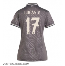 Real Madrid Lucas Vazquez #17 Derde tenue Dames 2024-25 Korte Mouwen