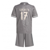 Real Madrid Lucas Vazquez #17 Derde tenue Kids 2024-25 Korte Mouwen (+ broek)