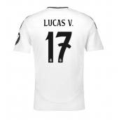 Real Madrid Lucas Vazquez #17 Thuis tenue 2024-25 Korte Mouwen