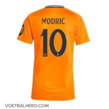 Real Madrid Luka Modric #10 Uit tenue Dames 2024-25 Korte Mouwen