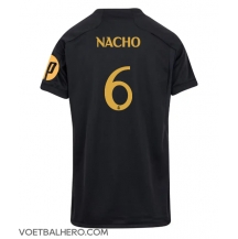 Real Madrid Nacho Fernandez #6 Derde tenue Dames 2023-24 Korte Mouwen