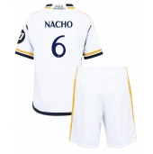 Real Madrid Nacho Fernandez #6 Thuis tenue Kids 2023-24 Korte Mouwen (+ broek)