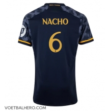 Real Madrid Nacho Fernandez #6 Uit tenue 2023-24 Korte Mouwen