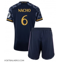 Real Madrid Nacho Fernandez #6 Uit tenue Kids 2023-24 Korte Mouwen (+ broek)