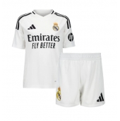 Real Madrid Thuis tenue Kids 2024-25 Korte Mouwen (+ broek)