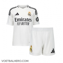 Real Madrid Thuis tenue Kids 2024-25 Korte Mouwen (+ broek)