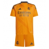 Real Madrid Uit tenue Kids 2024-25 Korte Mouwen (+ broek)