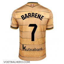 Real Sociedad Ander Barrenetxea #7 Uit tenue 2024-25 Korte Mouwen