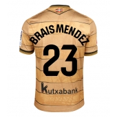 Real Sociedad Brais Mendez #23 Uit tenue 2024-25 Korte Mouwen