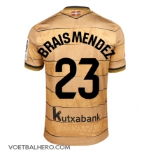 Real Sociedad Brais Mendez #23 Uit tenue 2024-25 Korte Mouwen